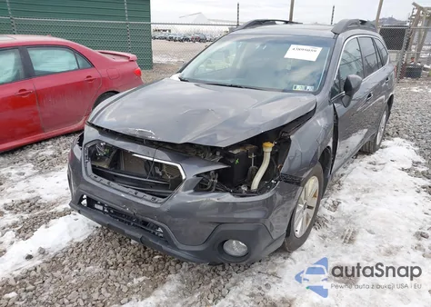 2018 Subaru Outback 2.5I Premium из США, поврежденный, VIN 4S4BSADC0J3265834